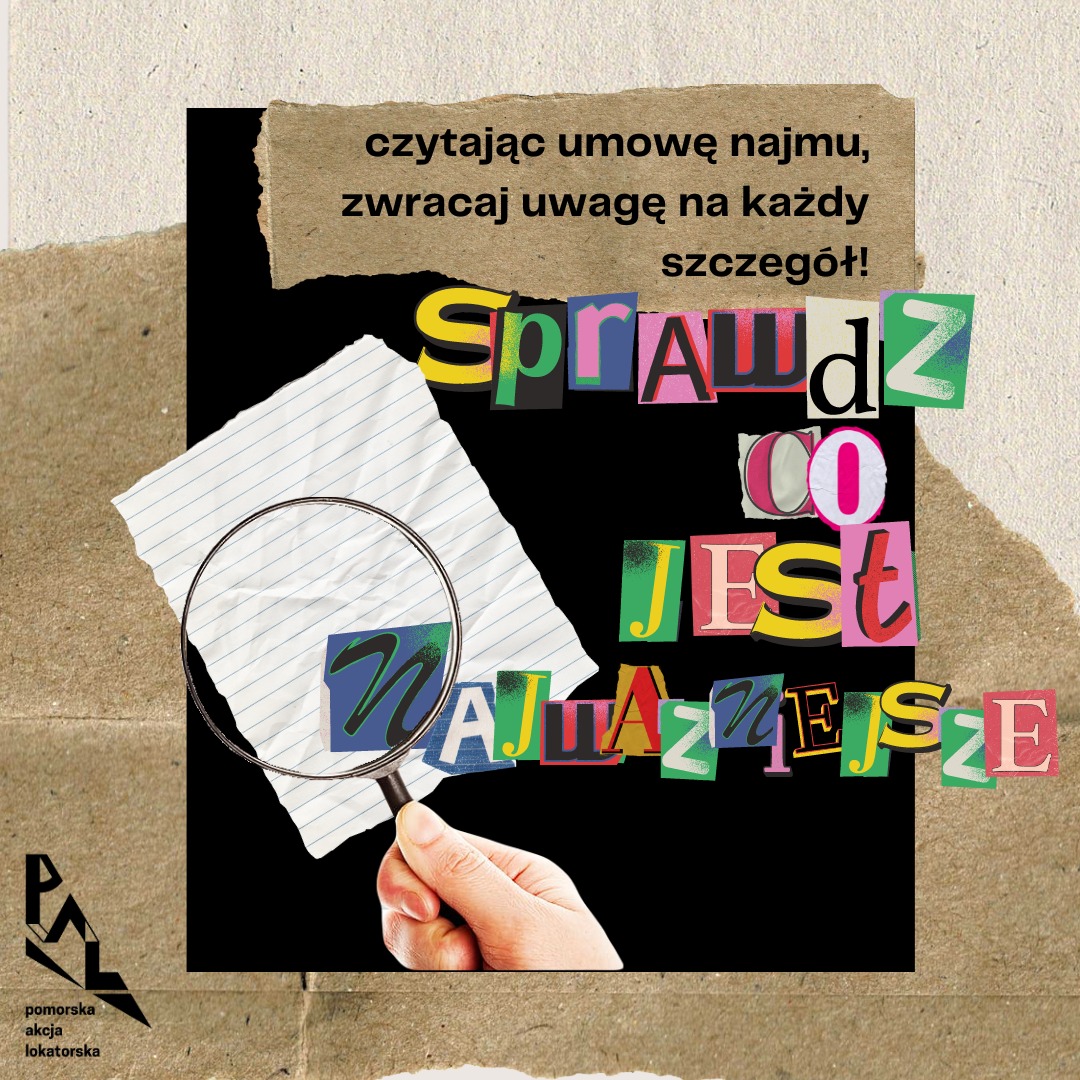 Czytając umowę najmu, zwracaj uwagę na każdy szczegół! Czytając umowę najmu, zwracaj uwagę na każdy szczegół!