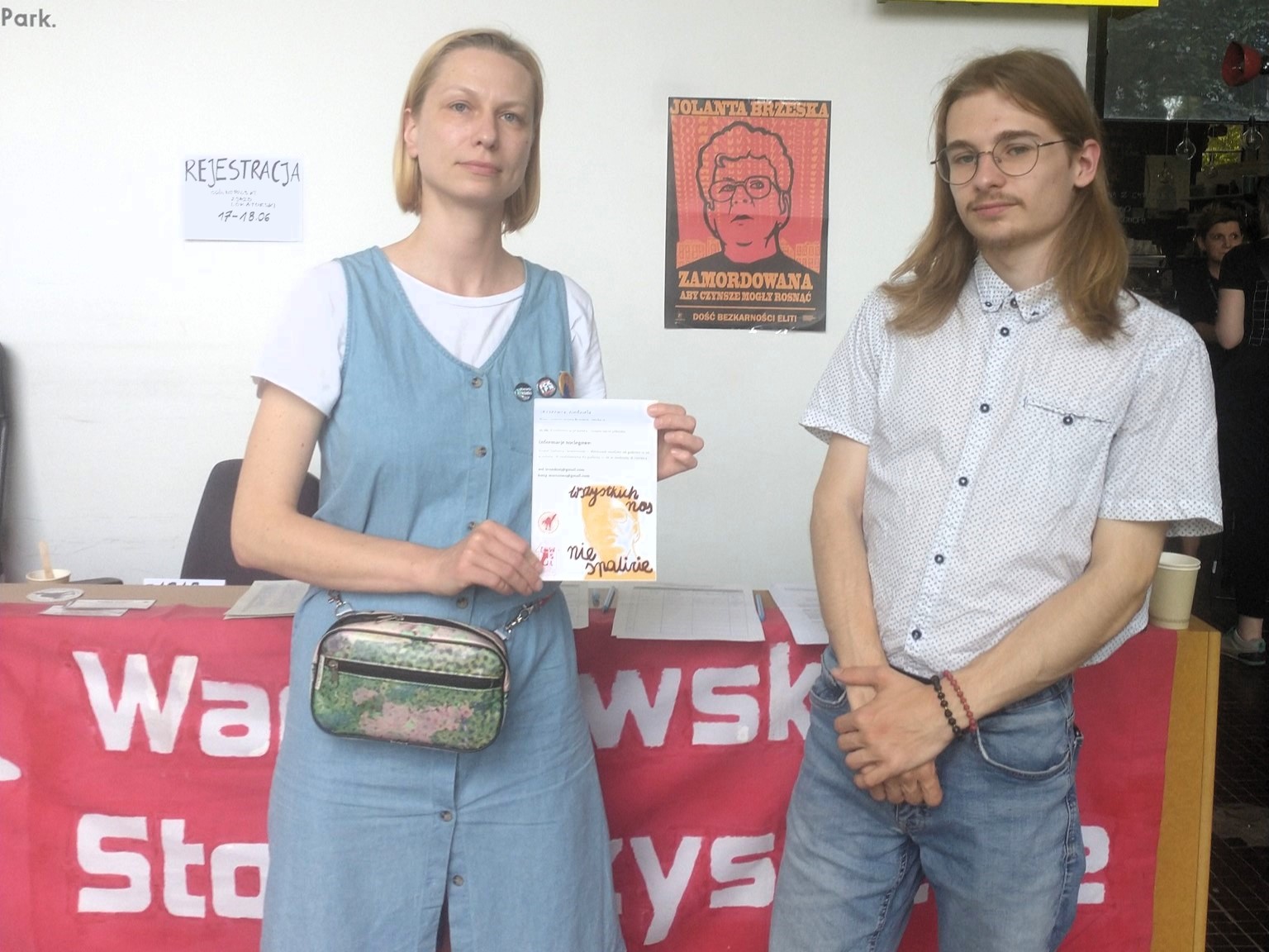 Nasi działacze na II ogólnopolskim zjeździe lokatorów